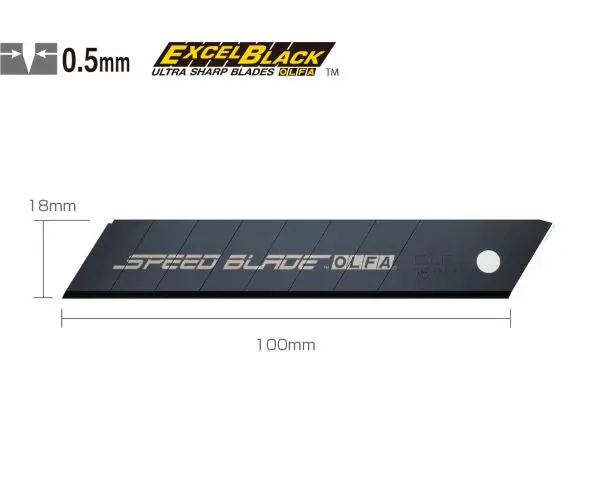 18Mm Speed Blade For Heavy Duty Knives 5 Pack) 1