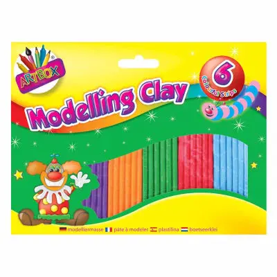 6 Strips Modelling Clay 1