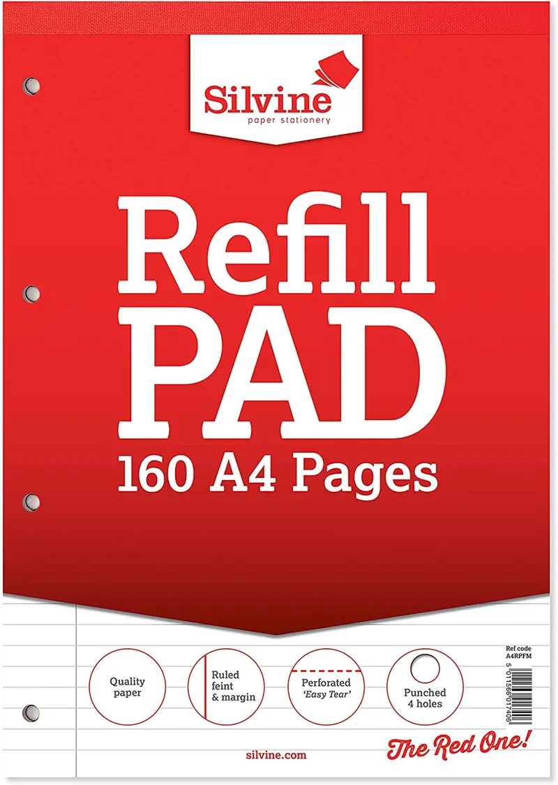 A4 Refill Pad (Lined) 1