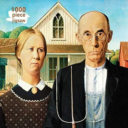 American Gothic 1000 Piece Puzzle 1