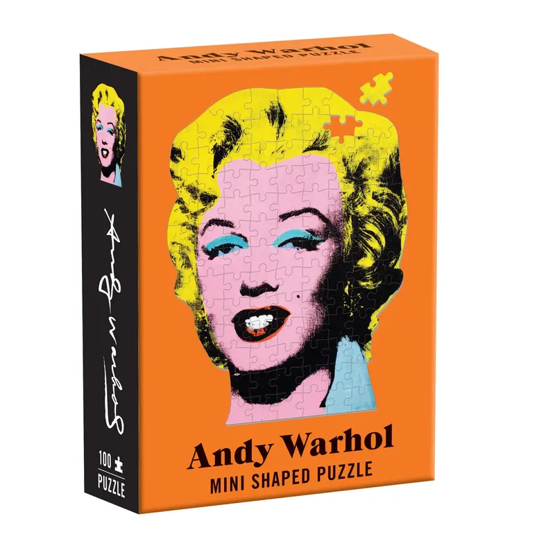 Andy Warhol Mini Shaped Puzzle 1