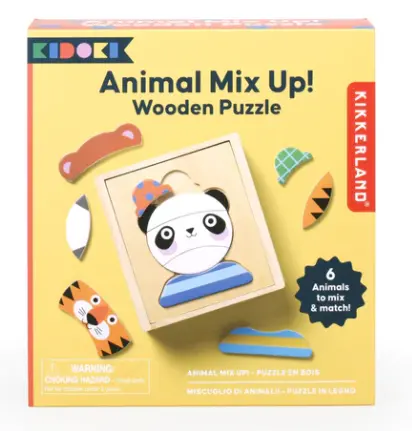 Animal Mix Up! Wooden Puzzle 1