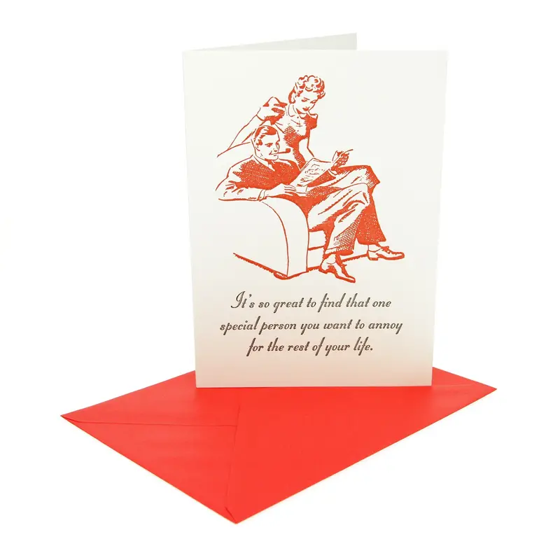 Annoy For Rest Of Life Card 1
