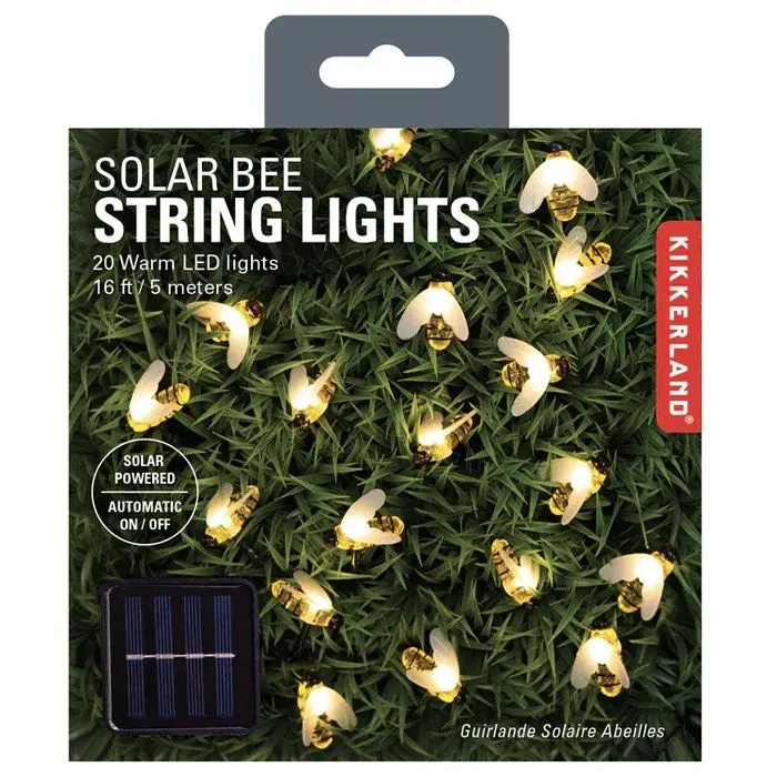 Bee Solar String Lights 1