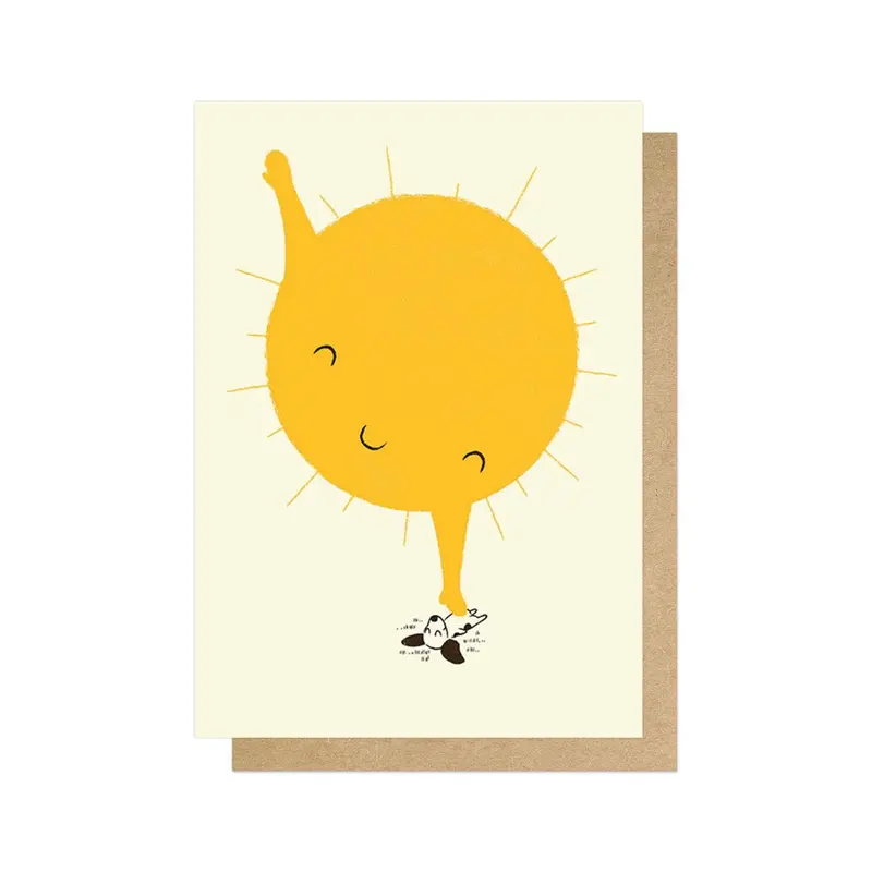 Belly Rub Greetings Card 1