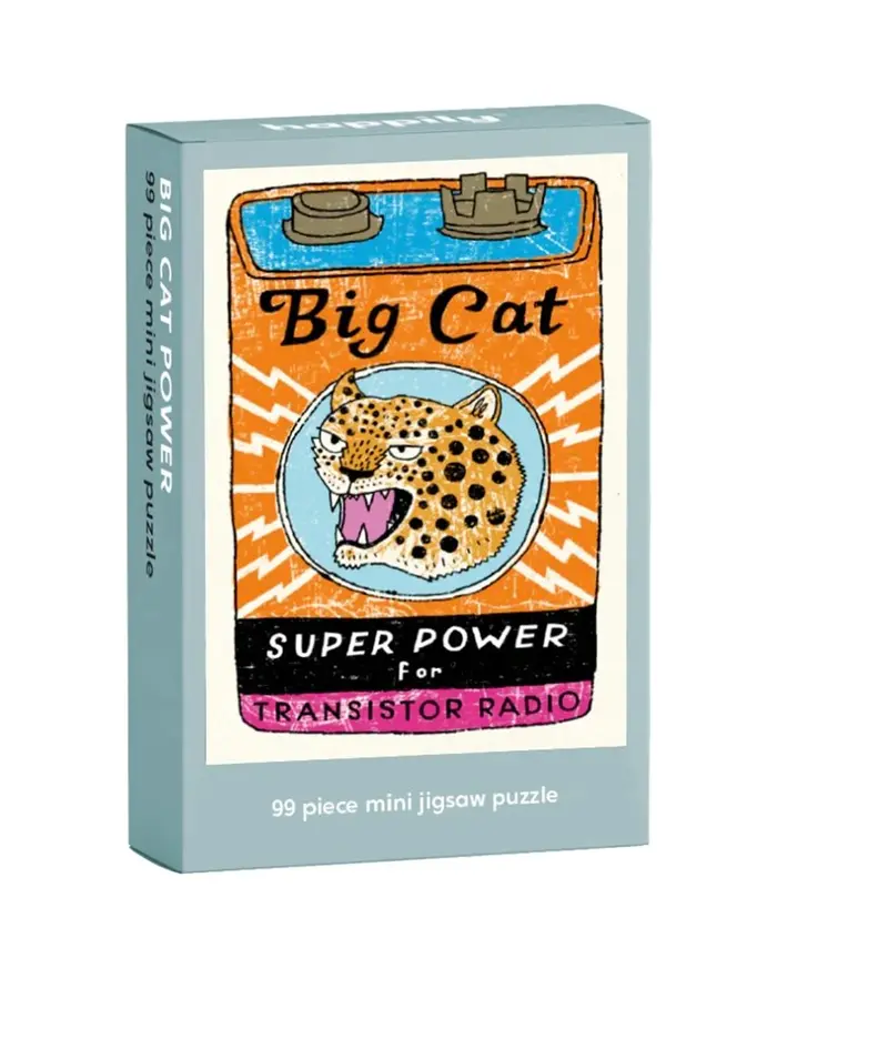 Big Cat Power - 99 Piece Mini Cat Jigsaw Puzzle 1
