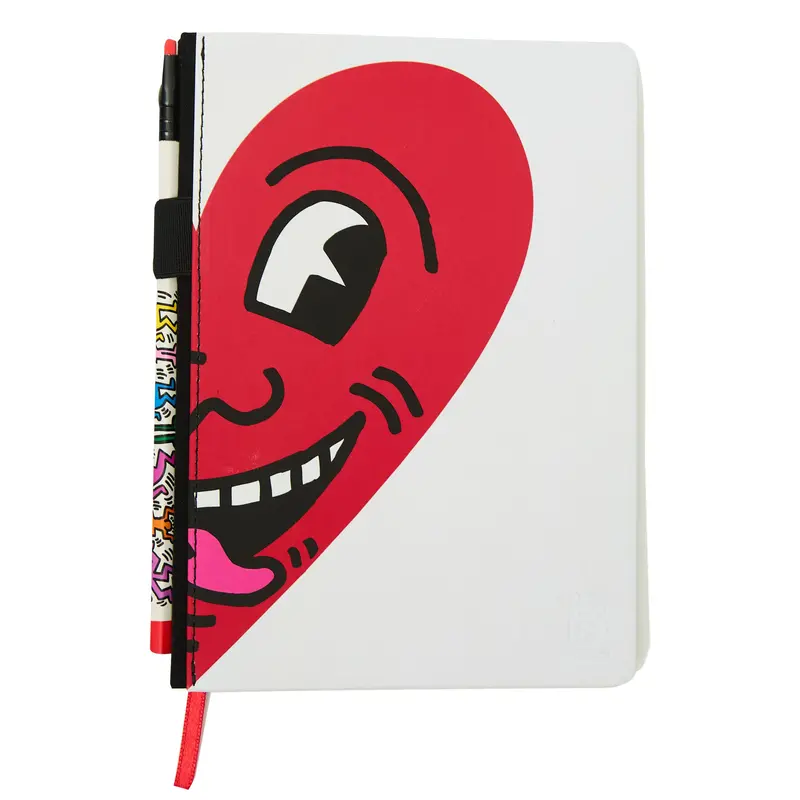 Blackwing Volume 292 Keith Haring “Smiling Heart” Notebook 1