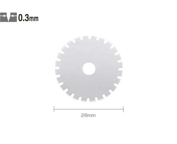 Blade For Prc-2 28Mm Perforation Cutter (Pack Of 2) 1