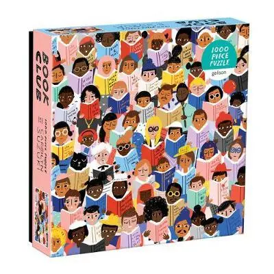 Book Club 1000 Piece Puzzle In A Square Box 1