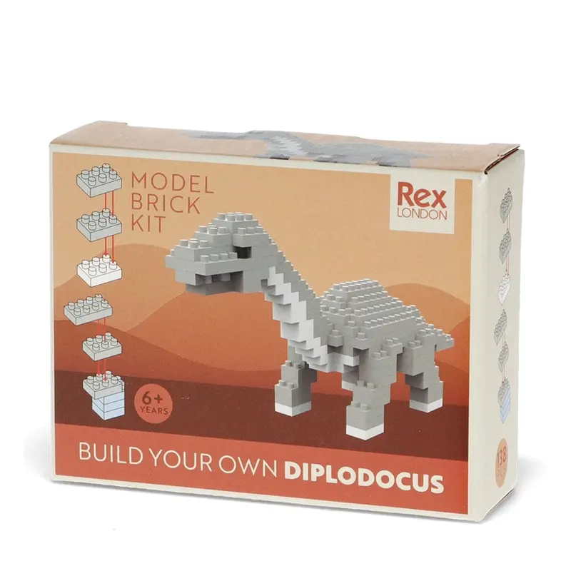 Build Your Own Dinosaur Model Brick Kit - Diplodocus 1