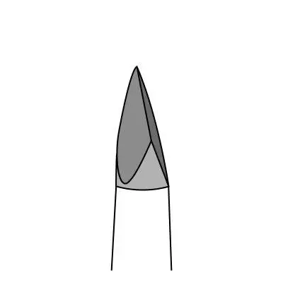 C/S Firm Grey Angle Chisel 6 1