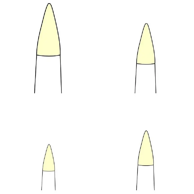 C/S Soft Ivory Taper Point 1