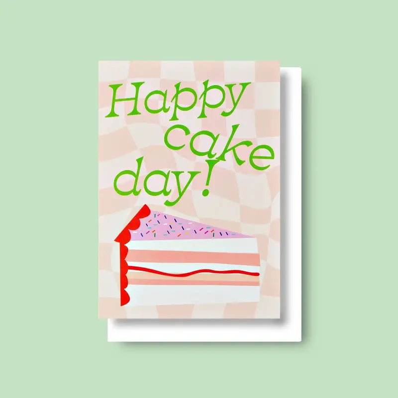 Cake Day Birthday Card 1