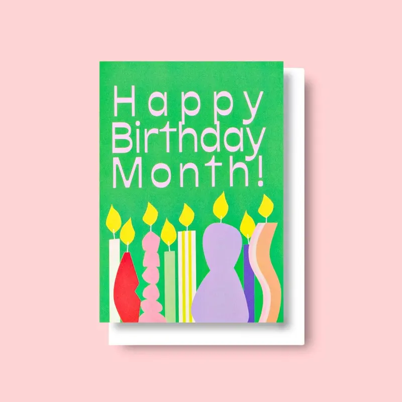 Candles Birthday Card 1