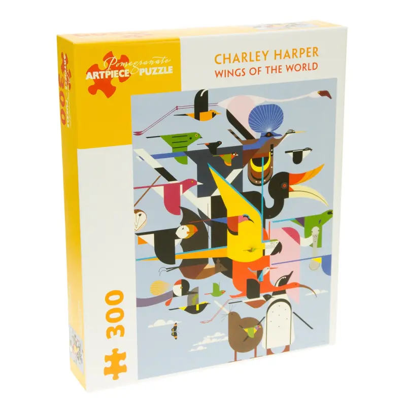 Charley Harper: 300 Piece Jigsaw Puzzle - Wings Of The World 1