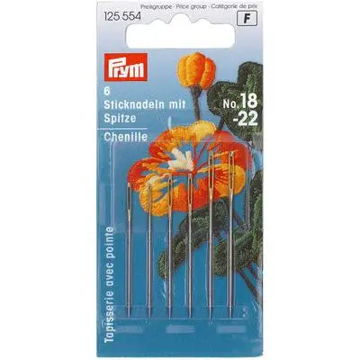 Chenille Emb. Needles 18-22 1