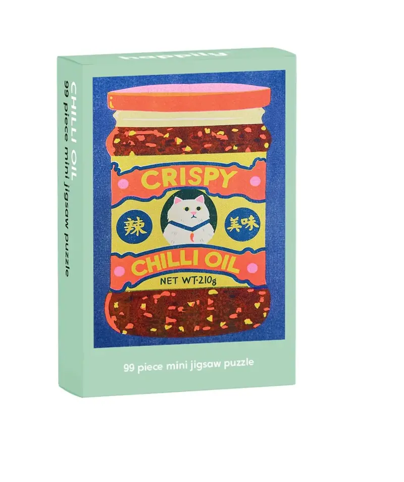 Chilli Oil - 99 Piece Mini Jigsaw Puzzle 1