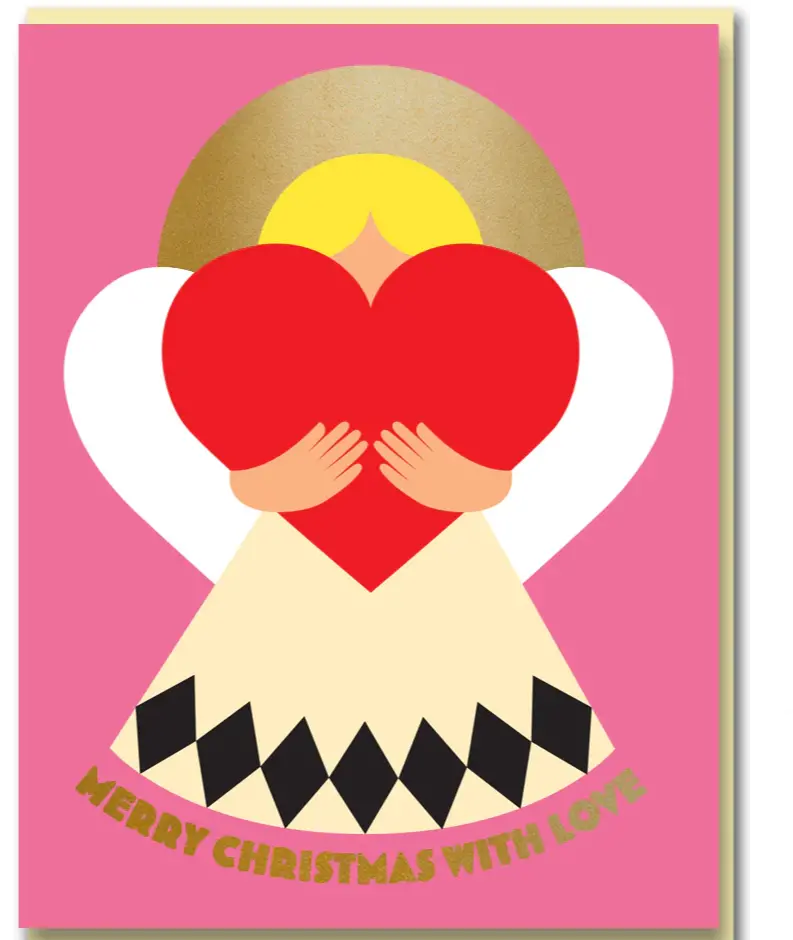 Christmas Angel Love Card 1