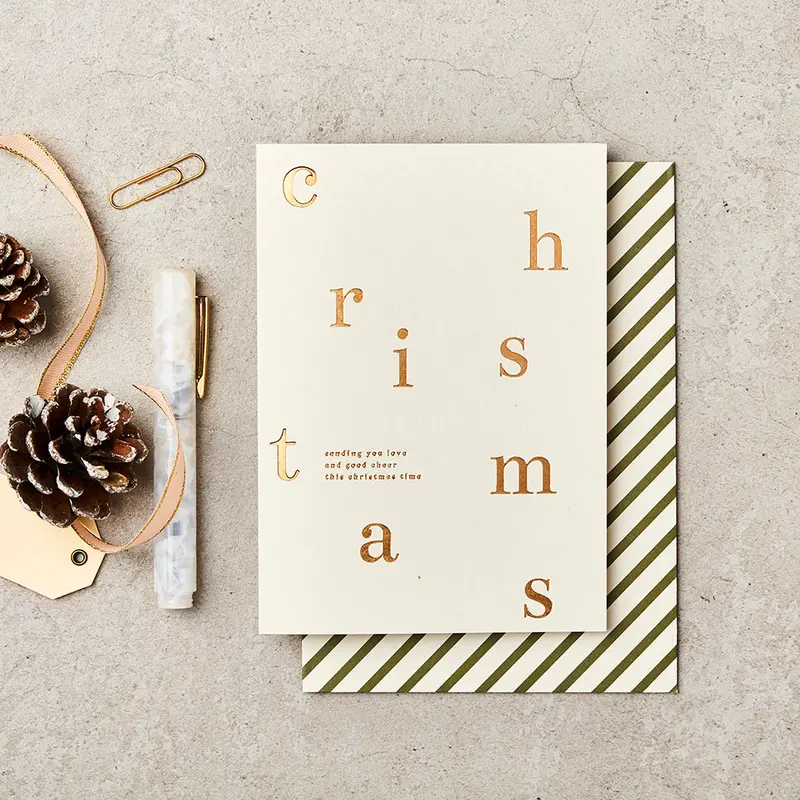 Christmas Scatter Card 1