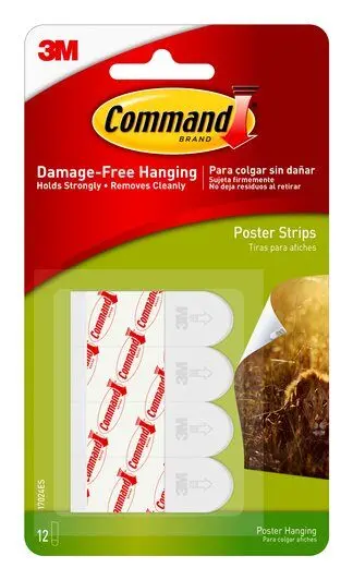 Command Poster Hanging Strips 1