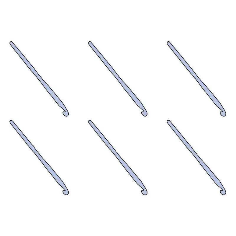 Crochet Hook Grey 1