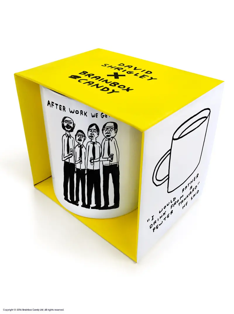 David Shrigley Mug – After Work 1