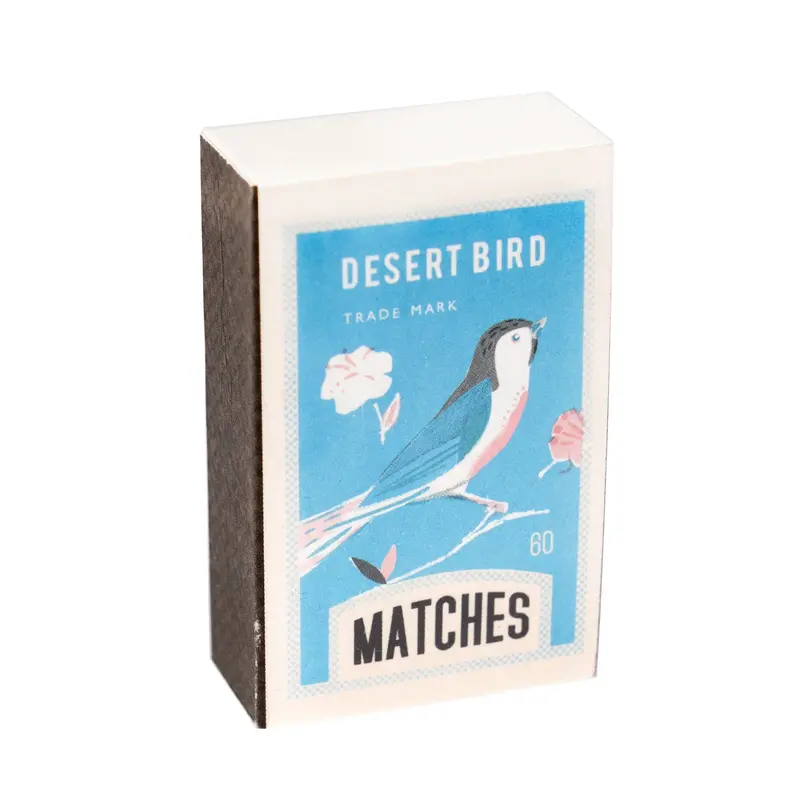 Desert Bird Matchbox Notepad 1