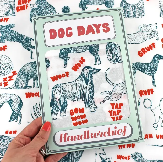 Dog Days Handkerchief 1