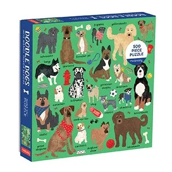 Doodle Dogs 500Pc Puzzle 1