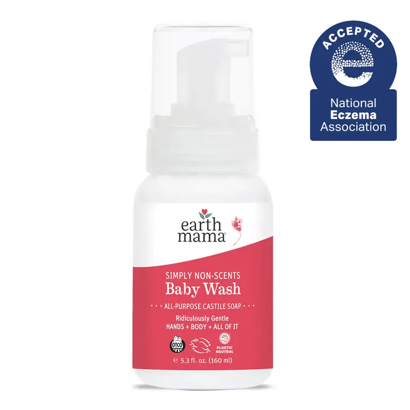 Earth Mama Non-Scents Baby Wash 1