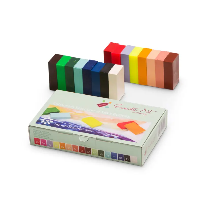 Encaustic Art - Enhancing Selection Of Wax Blocks 1