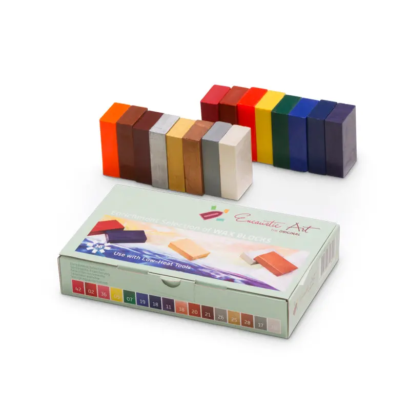 Encaustic Art - Enrichment Selection Wax Blocks 1