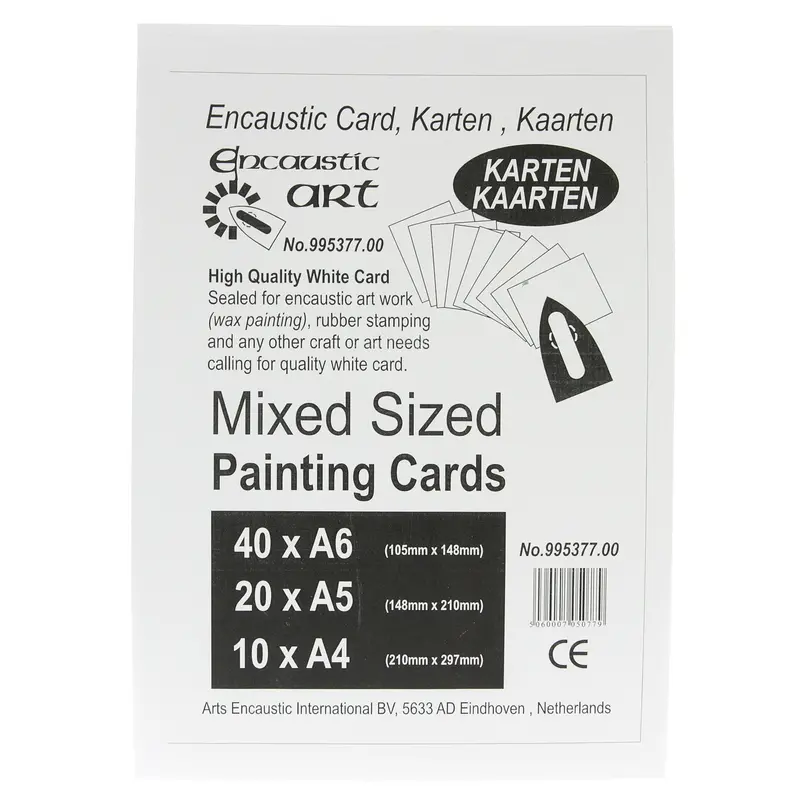Encaustic Card Mixed Sizes 1