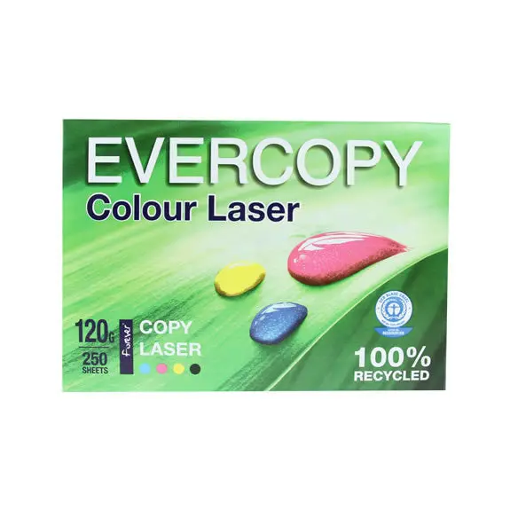 Evercopy Colour Laser 120Gsm A4 250Pk 1