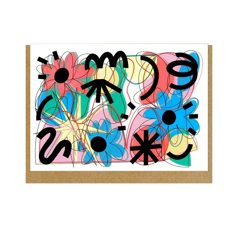 Fa X Cd Greetings Card - Free 1