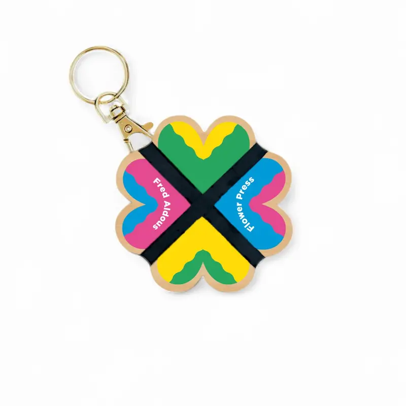 Fa X Sw Keyring Flower Press 1
