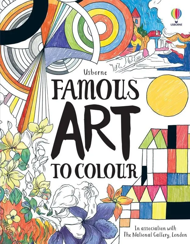 Famous Art To Colour 1