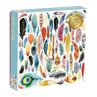 Feathers 500 Piece Foil Puzzle 1