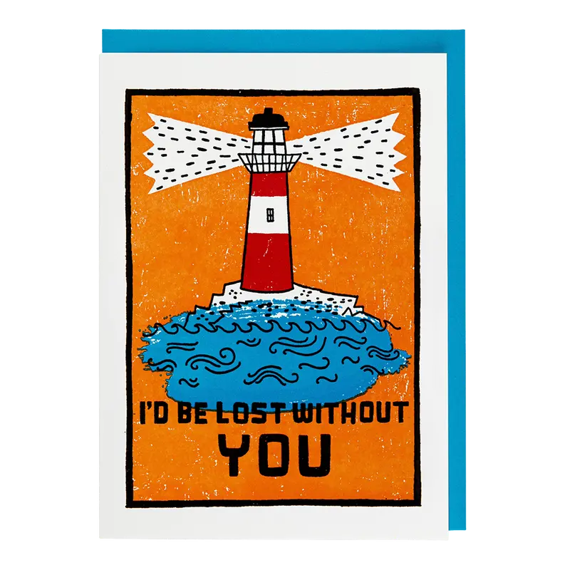 I'd Be Lost Without You Card 1