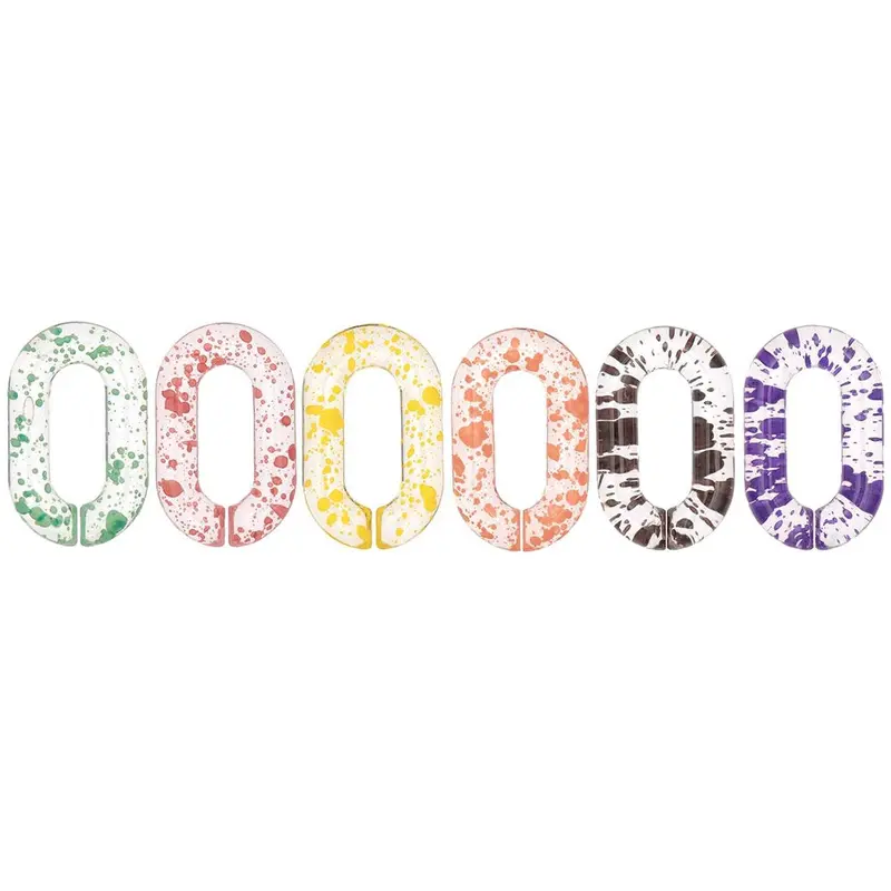 Itoshii Chain Links Paint Splatters Pastel 1