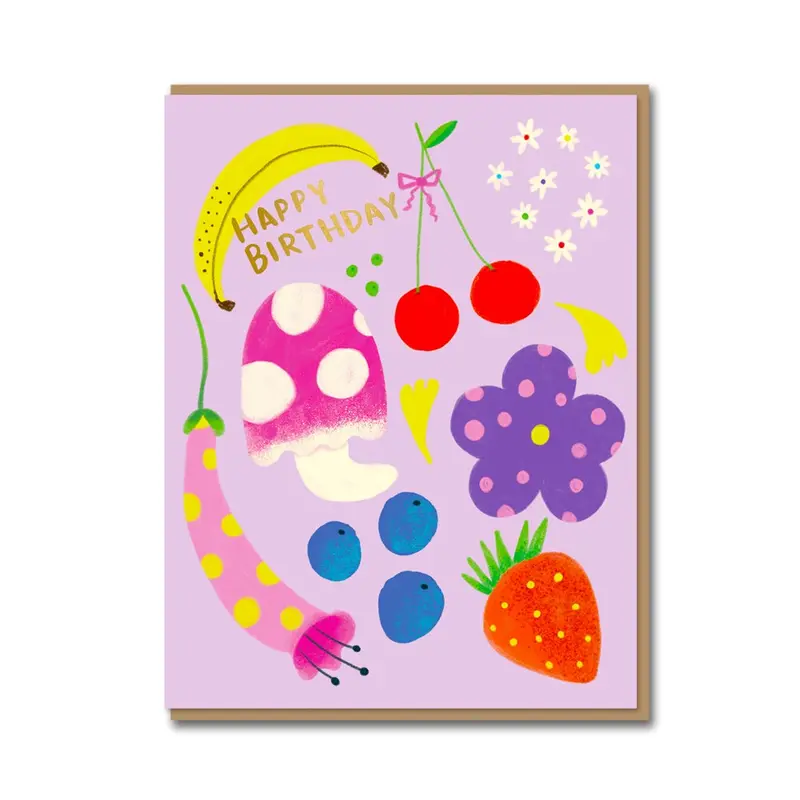 Juicy Fruit Birthday Card 1