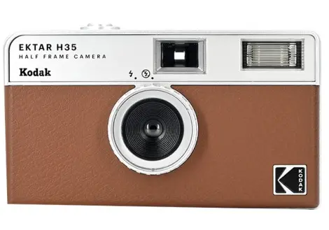 Kodak Ektar H35 Half Frame Camera Brown 1