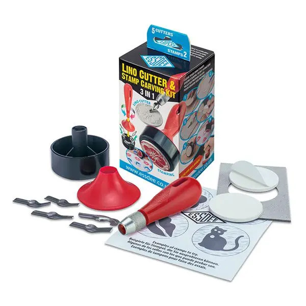 Lino Cutter & Stamp Carving Kit 1
