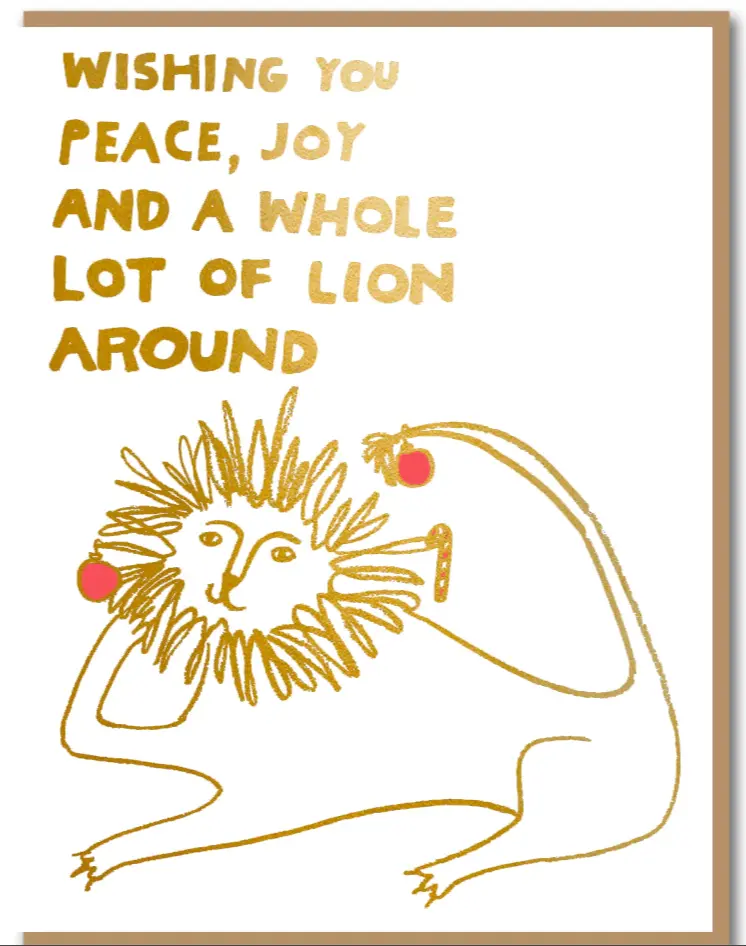 Lion Around Cards 1