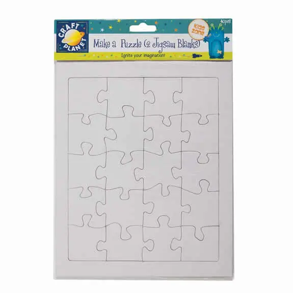 Make A Puzzle Pack - 2 Jigsaw Blanks - 1