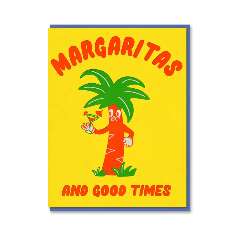 Margaritas And Good Times Card 1