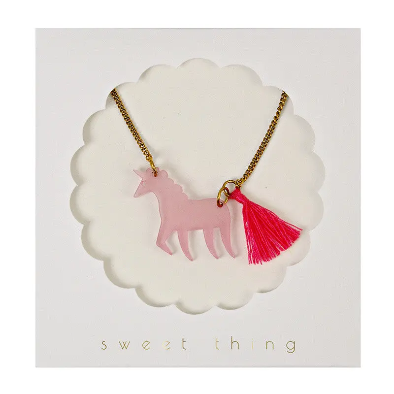 Meri Meri Unicorn Necklace 1