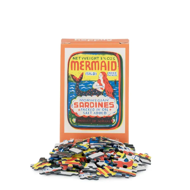 Mermaid - 99 Piece Mini Jigsaw Puzzle 1