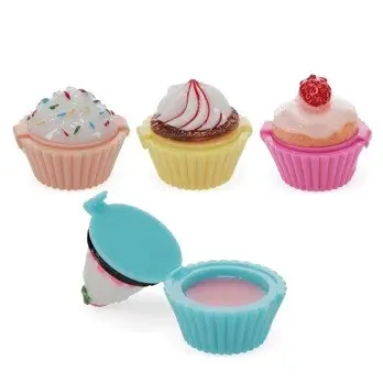 Mini Berry Scented Lip Gloss - Cupcake 1