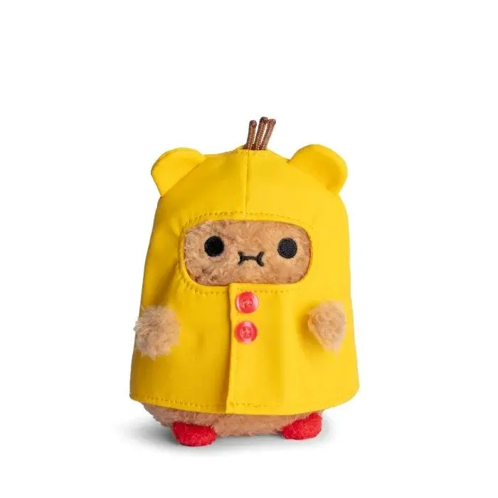 Mini Plush Toy - Mouse Boot Yellow Raincoat Ricespud 1